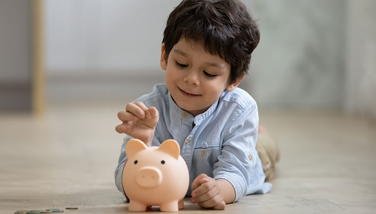 Ako naučiť deti narábať s peniazmi
